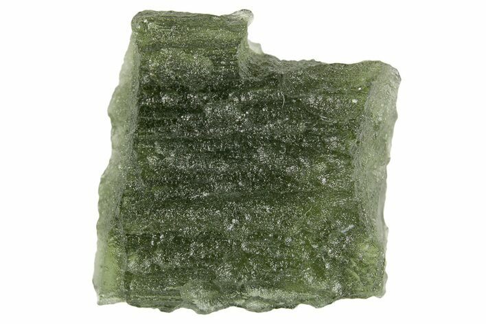 Green Moldavite Tektite ( g) - Czech Republic #359483
